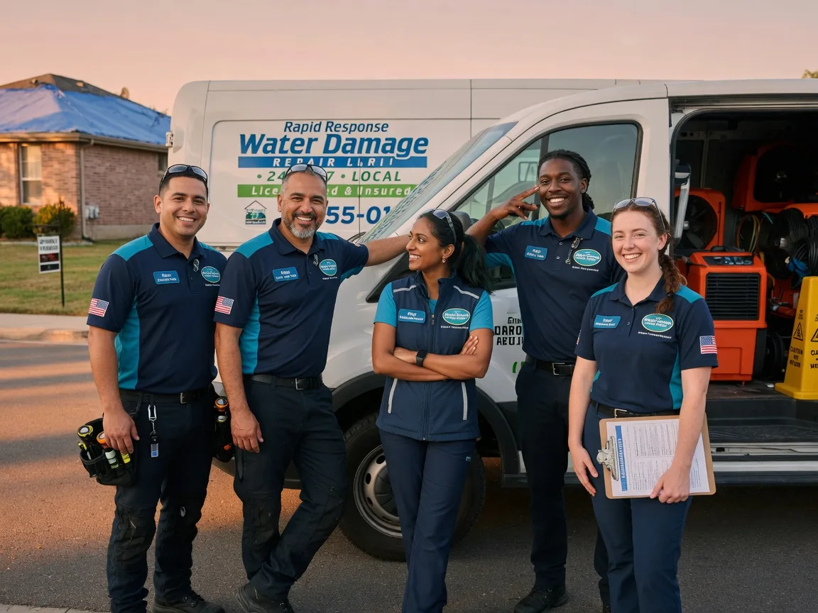Water Damage Restoration company in Del Valle, TX
